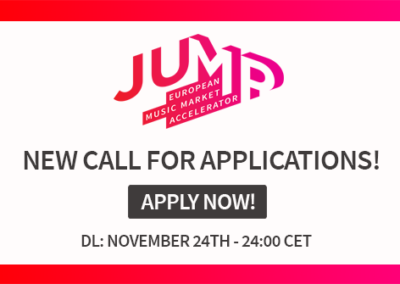 JUMP Call for applications 2020